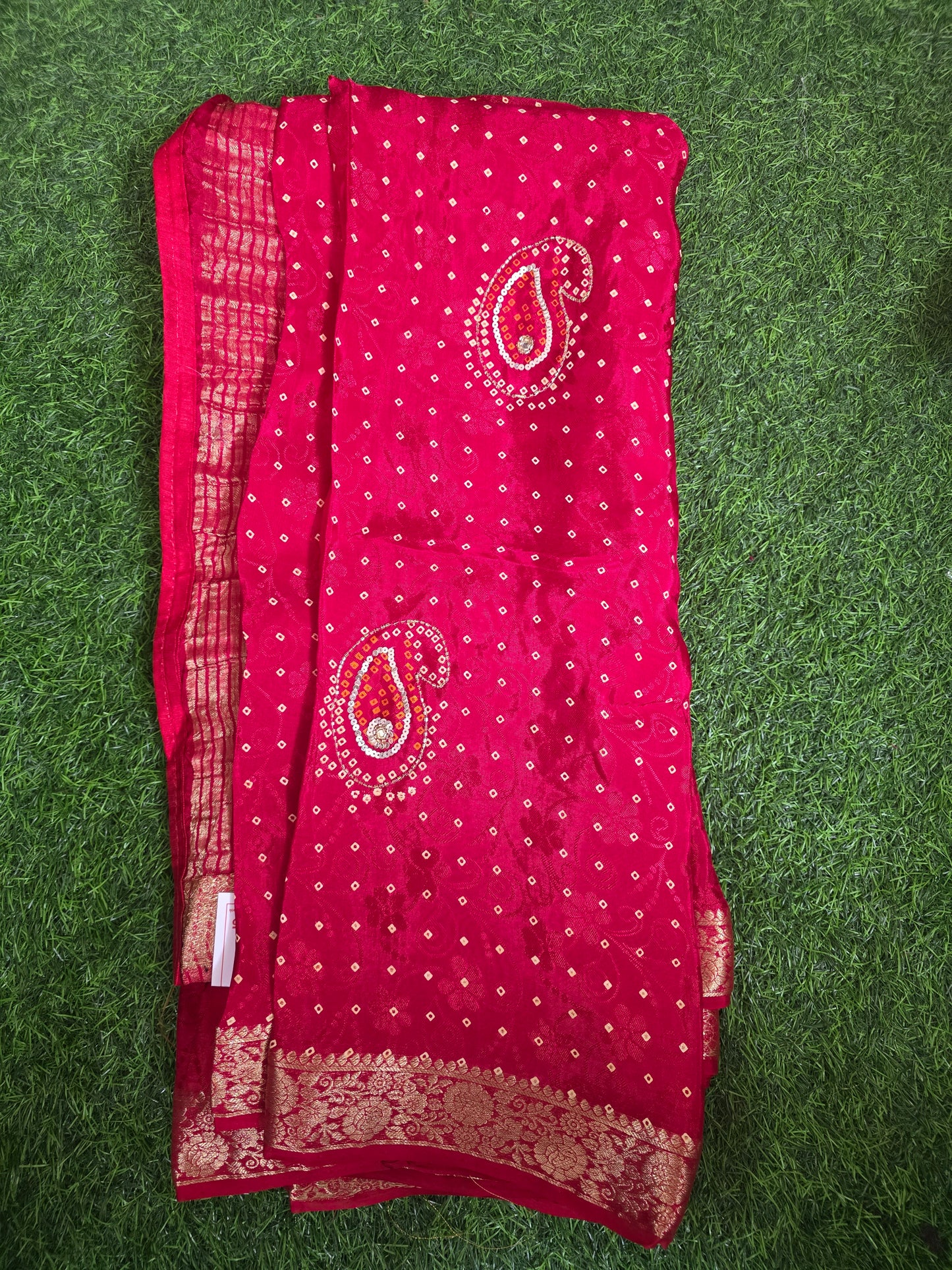Bandhej Saree || A84 ||