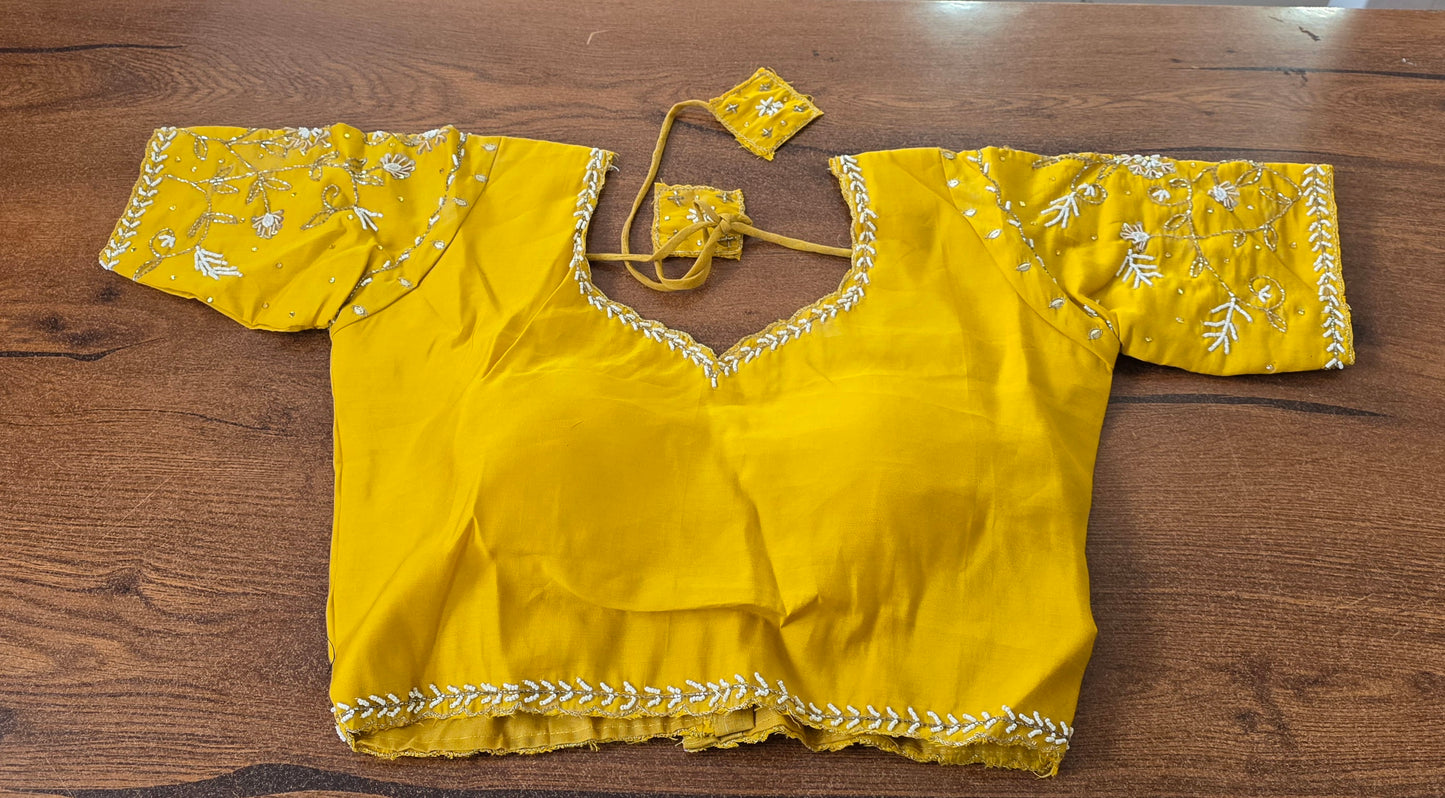 Hand Work Blouse || B44 ||