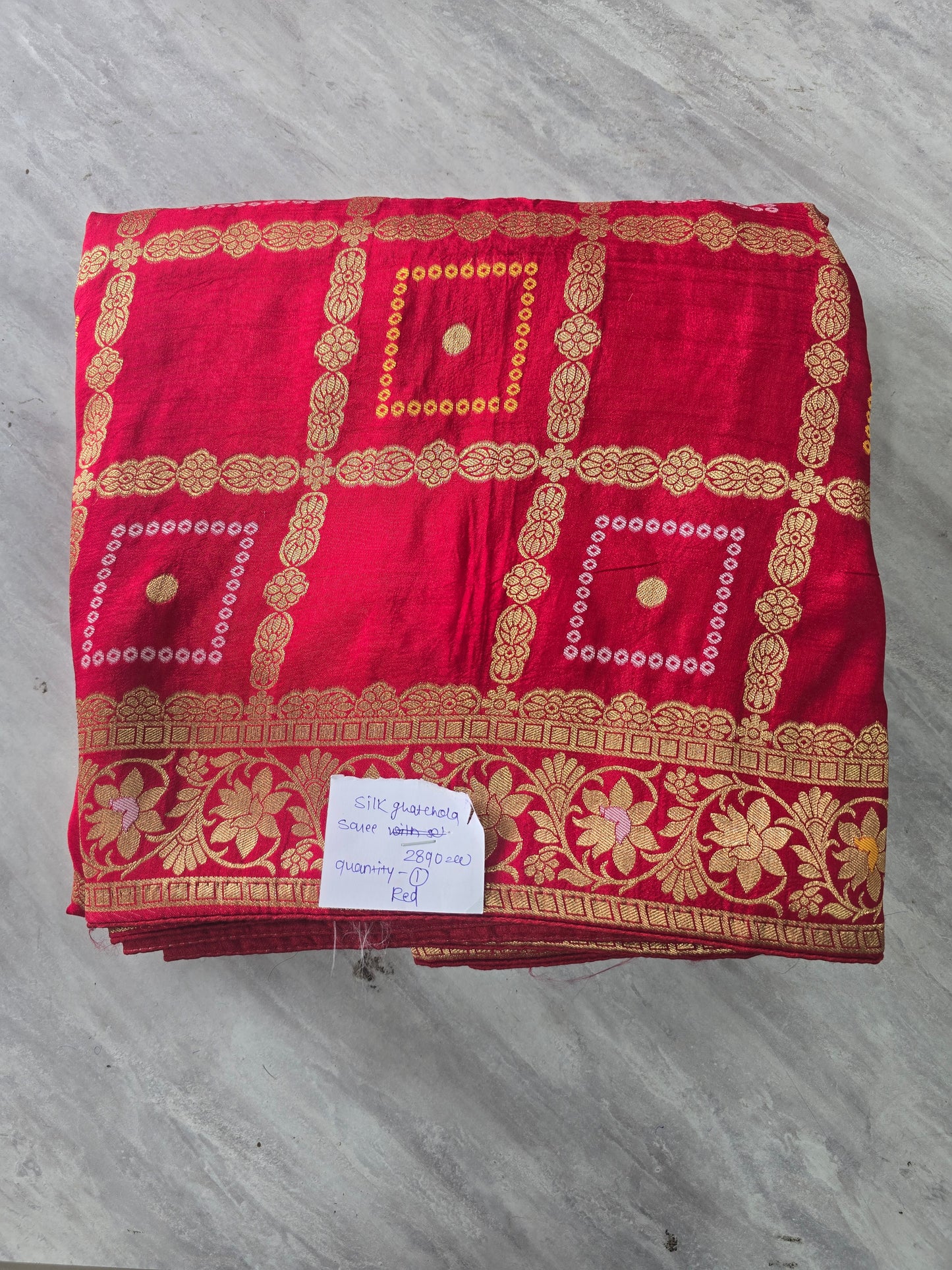 Silk Ghatchola Saree || A274 || 2890 ||