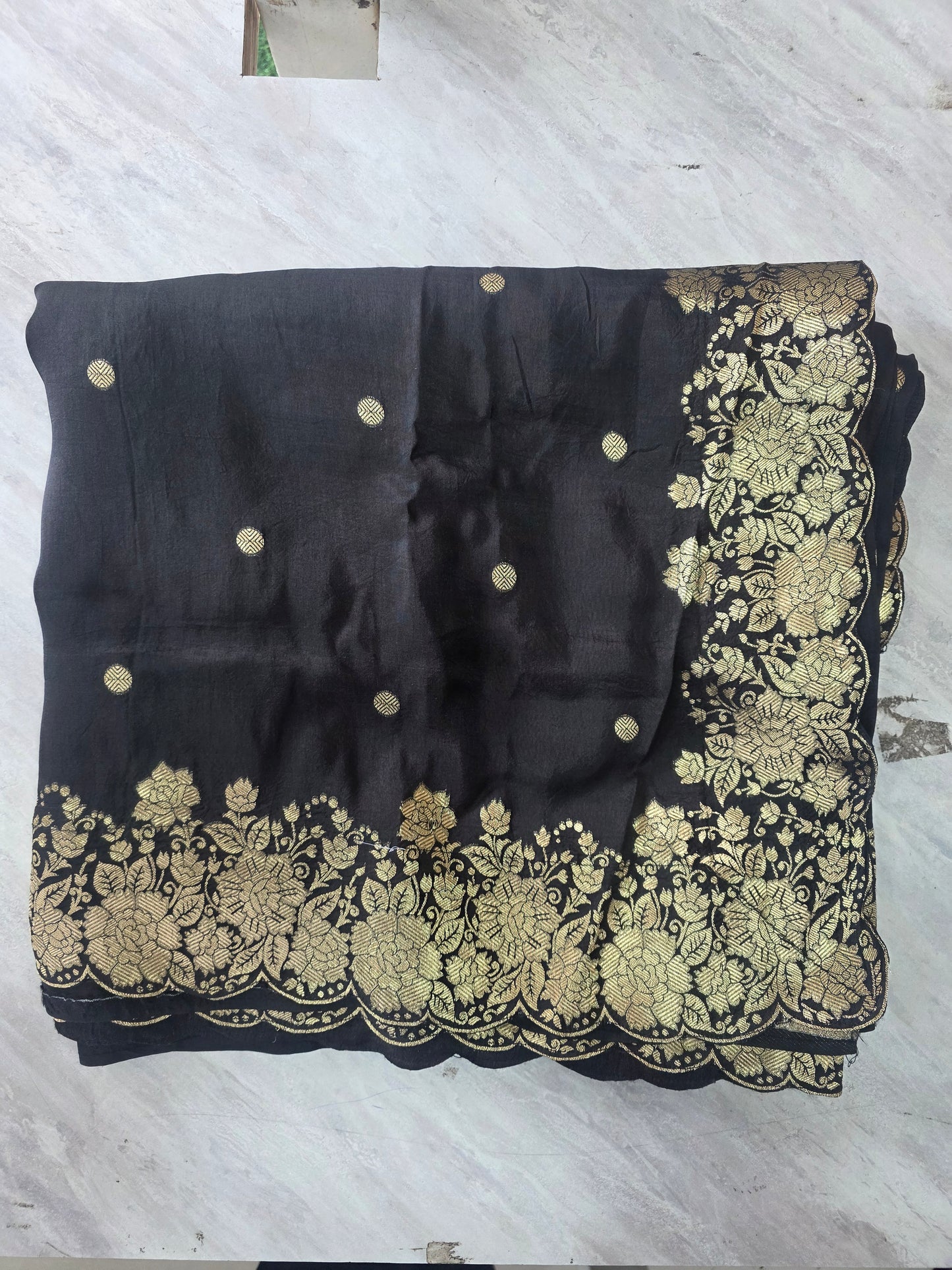 Fancy Black Saree || A278 || 2700 ||