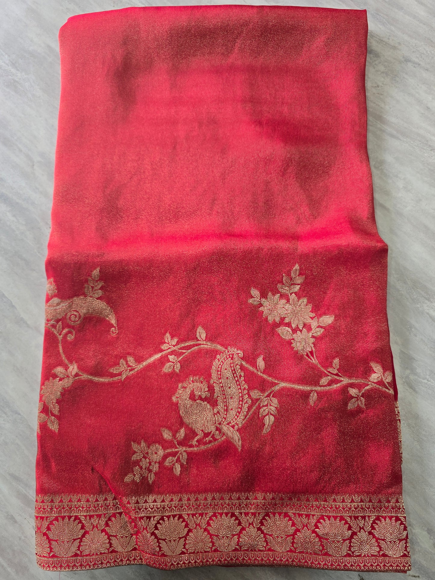 Pure Tissue Silk Sare || A288 || 3320 ||