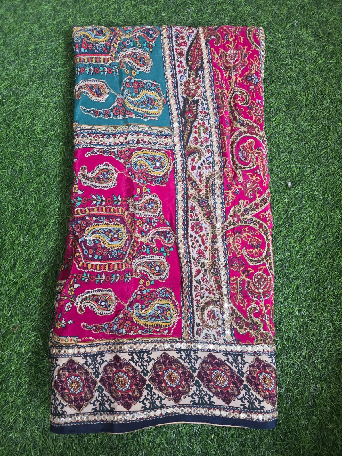 Crape Silk Saree || E11||