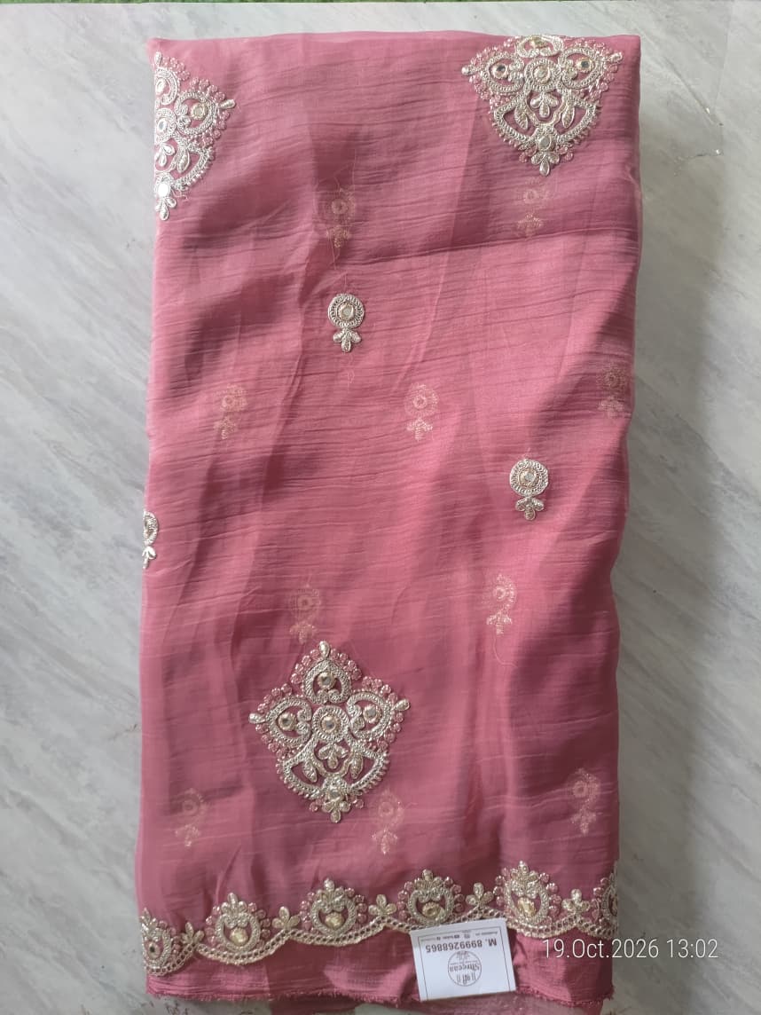 Saree || A28 Baby Pink || 1950 ||