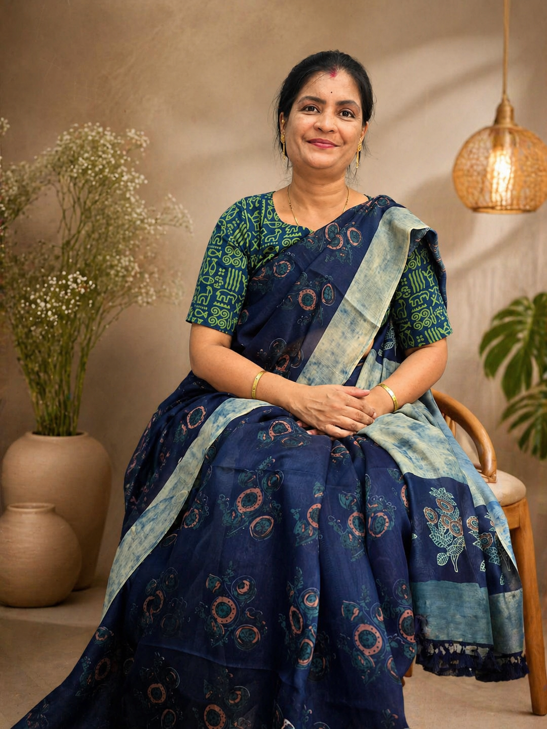 Cotton Silk Saree || SS514 ||