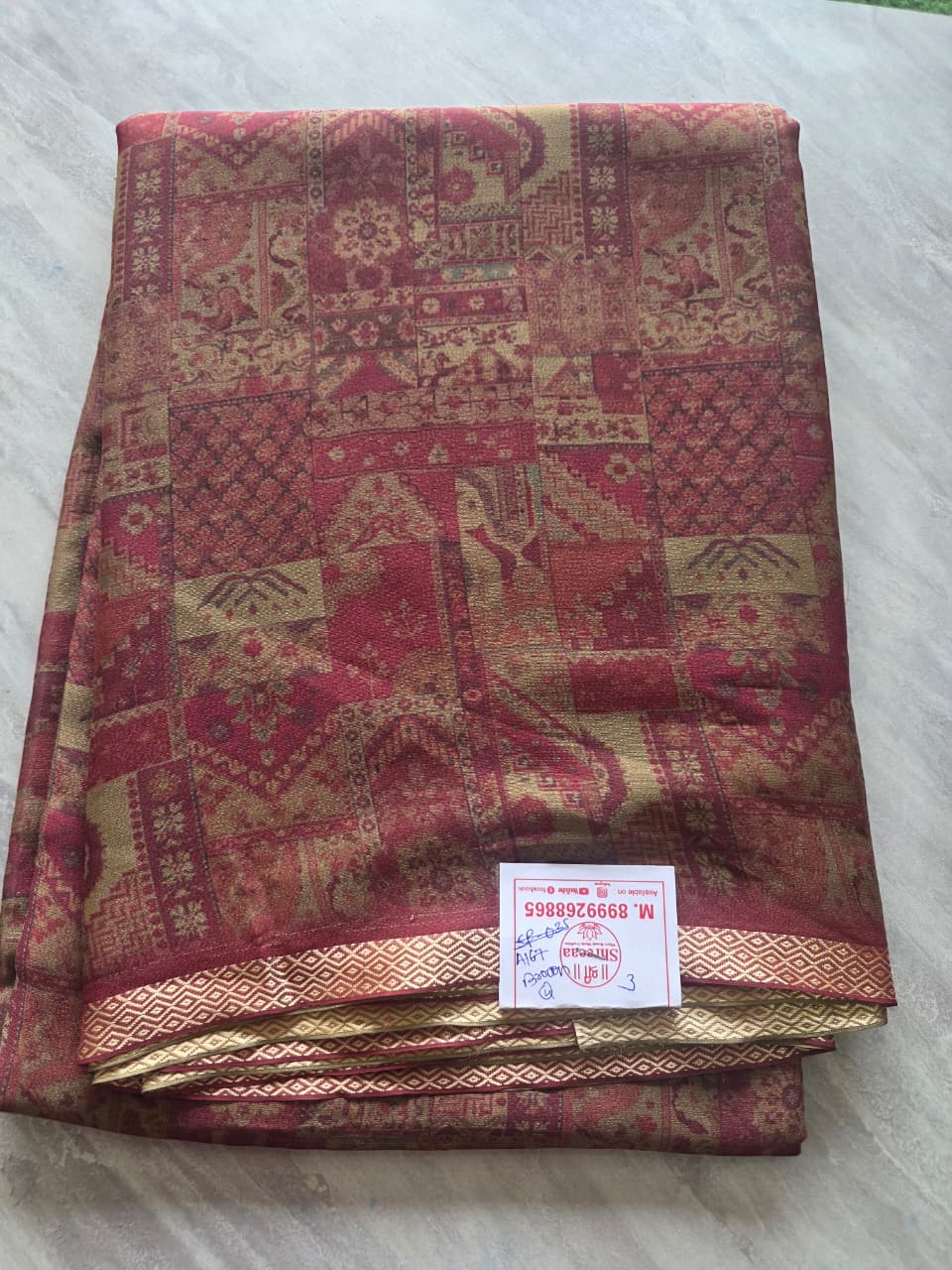 Premium Synthetic Saree || A167 || 1250 ||