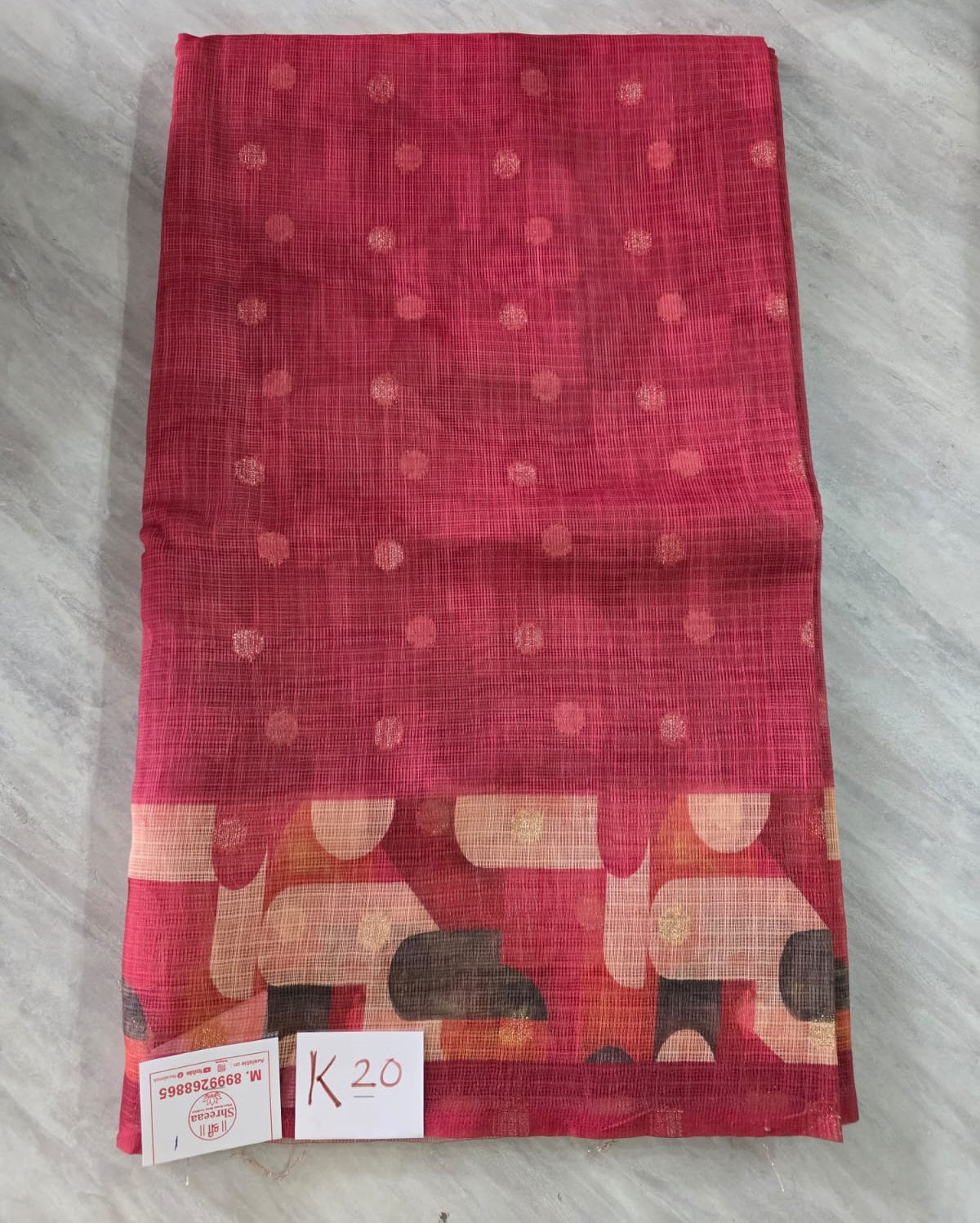Soft Semi Kota Silk Texture Saree || K20 ||