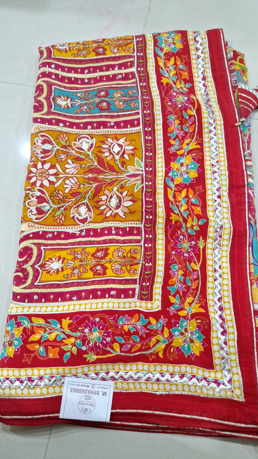 Designer Position Print Saree || V13 ||