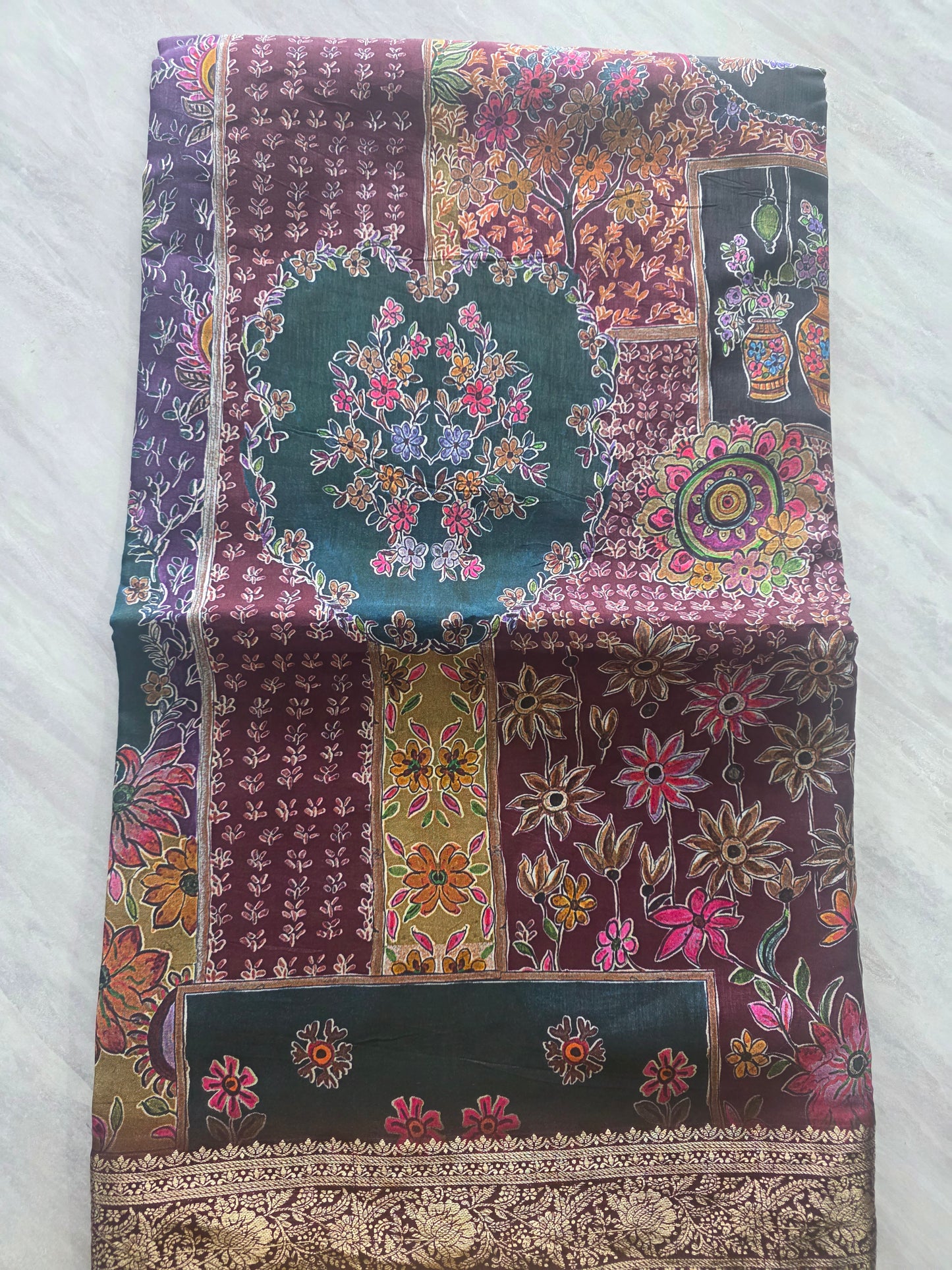 Muslin Silk Saree || A341 || 2500 ||