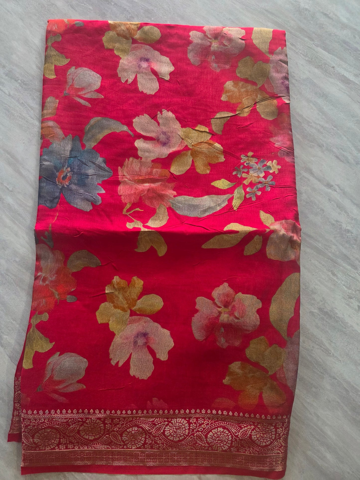 Muslin Silk Sarees || A344 || 2500