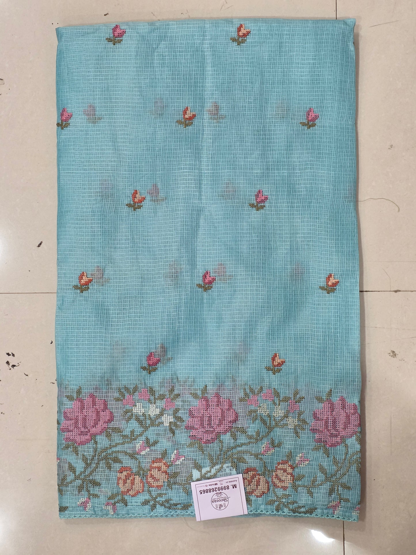Kota Doria Saree || A338 || 1250 ||