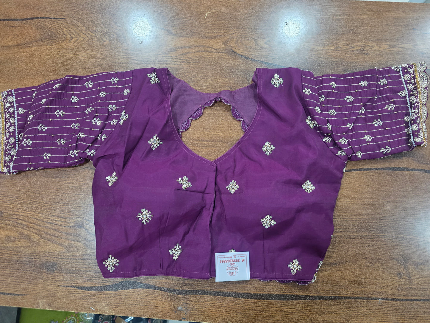 Hand Work Blouse || B33 ||