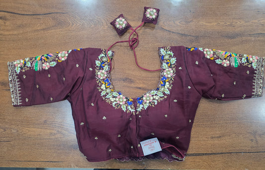 Hand Work Blouse || B35 ||