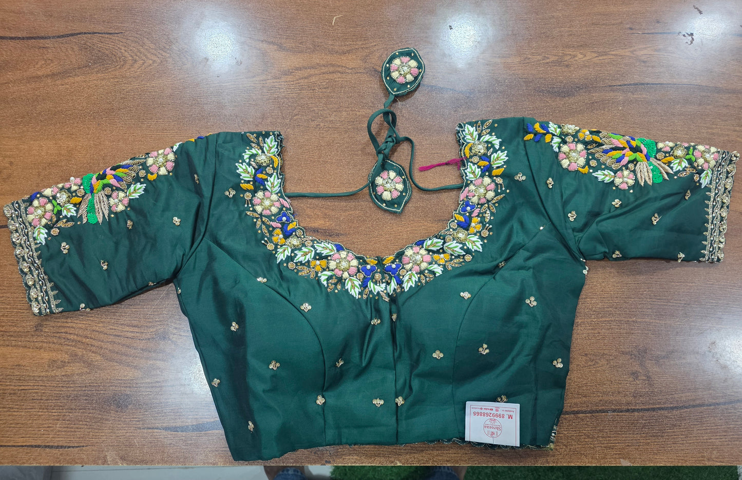 Hand Work Blouse || B35 ||
