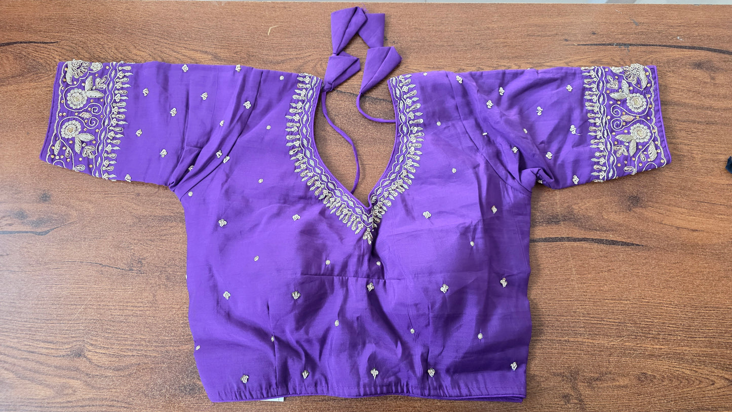 Hand Work Blouse || B43 ||