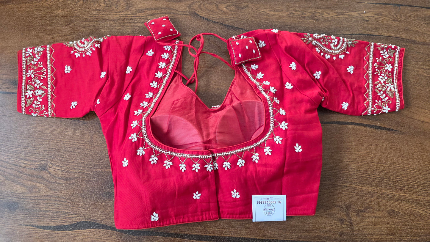 Hand Work Blouse || B45 ||