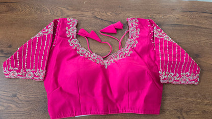 Hand Work Blouse || B46 ||