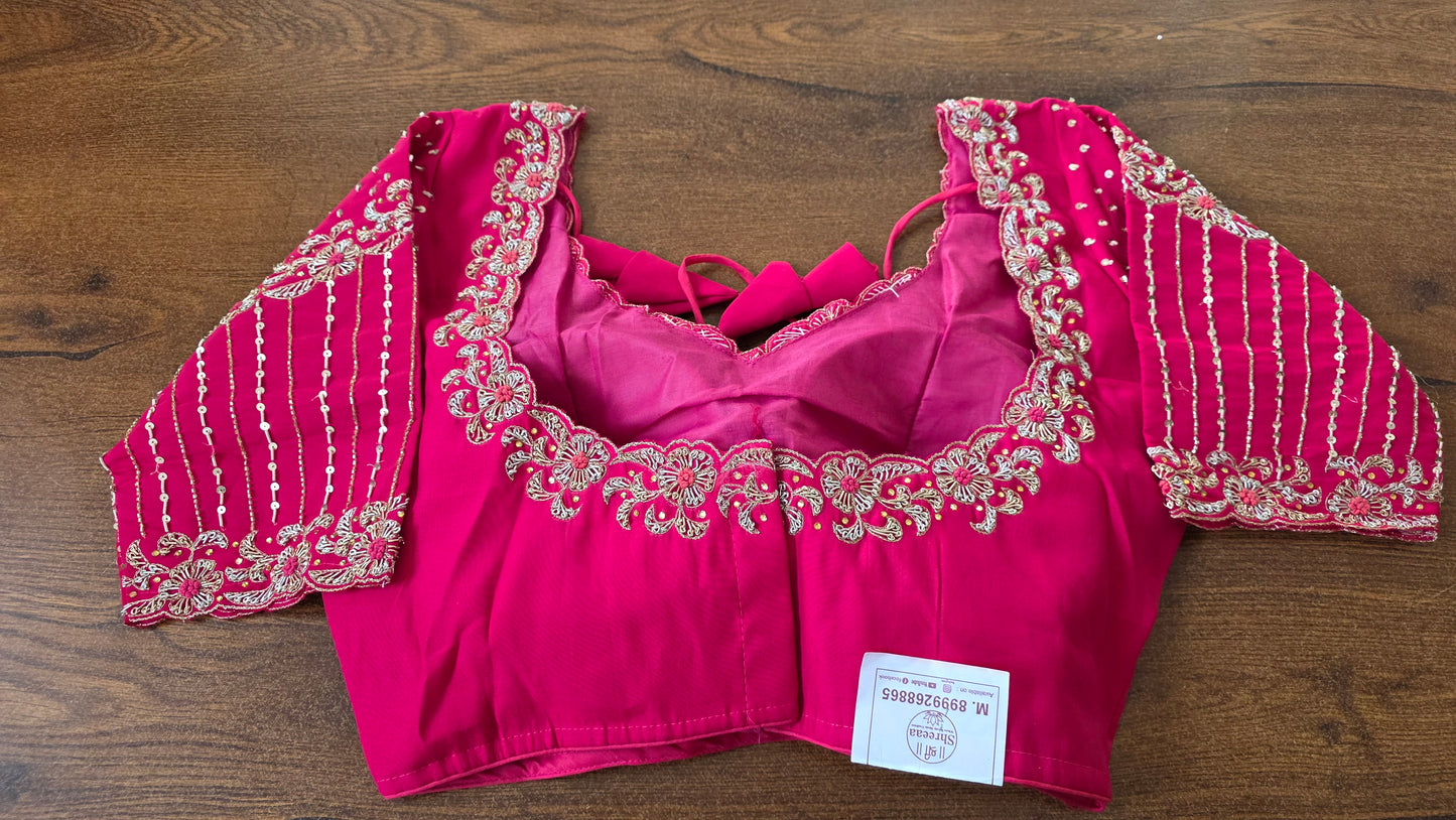 Hand Work Blouse || B46 ||