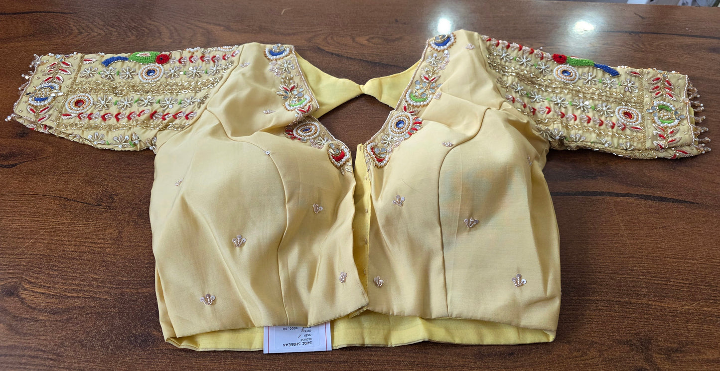 Hand Work Blouse || B47 ||