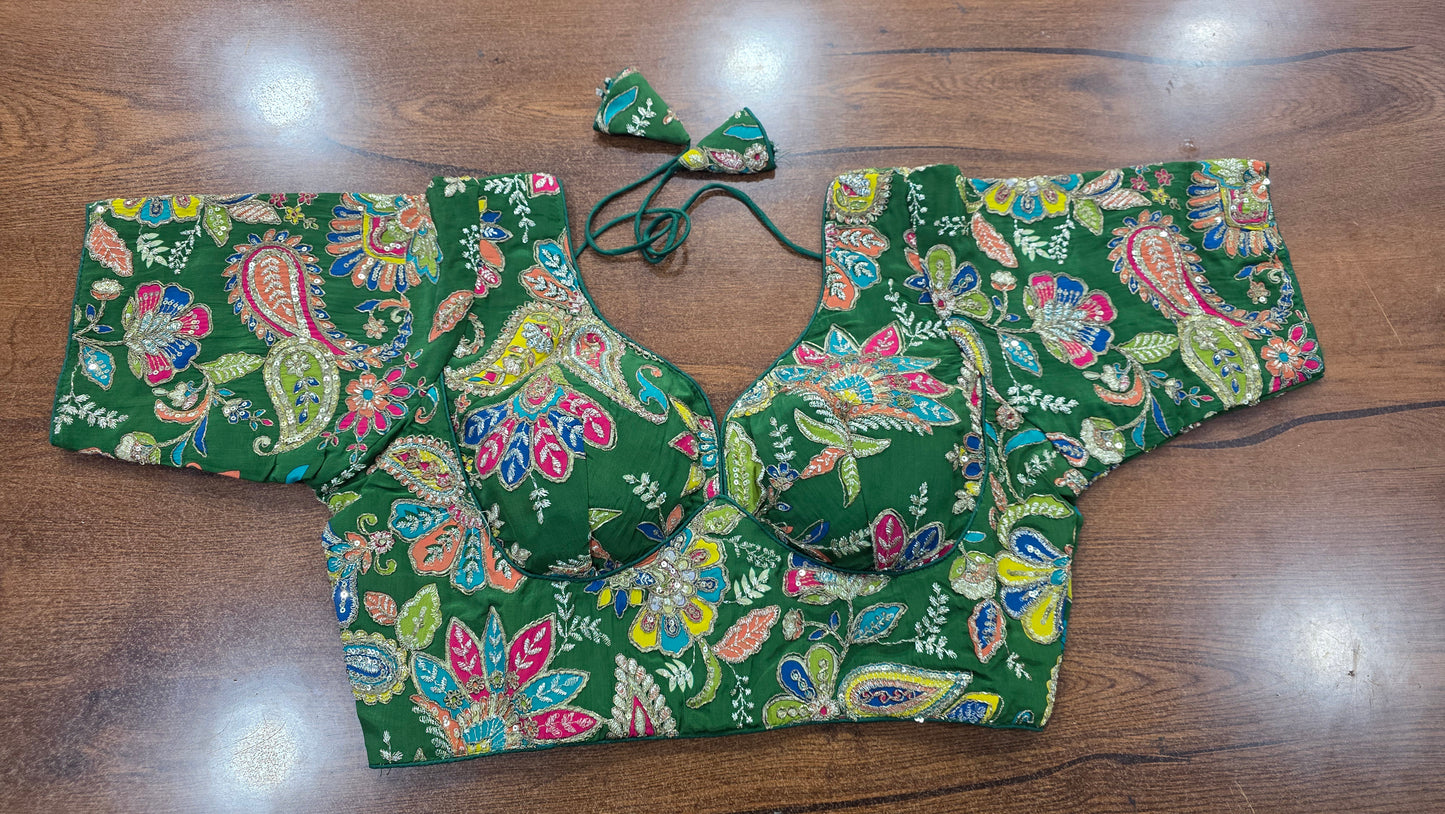 Hand Work Blouse || B49 ||