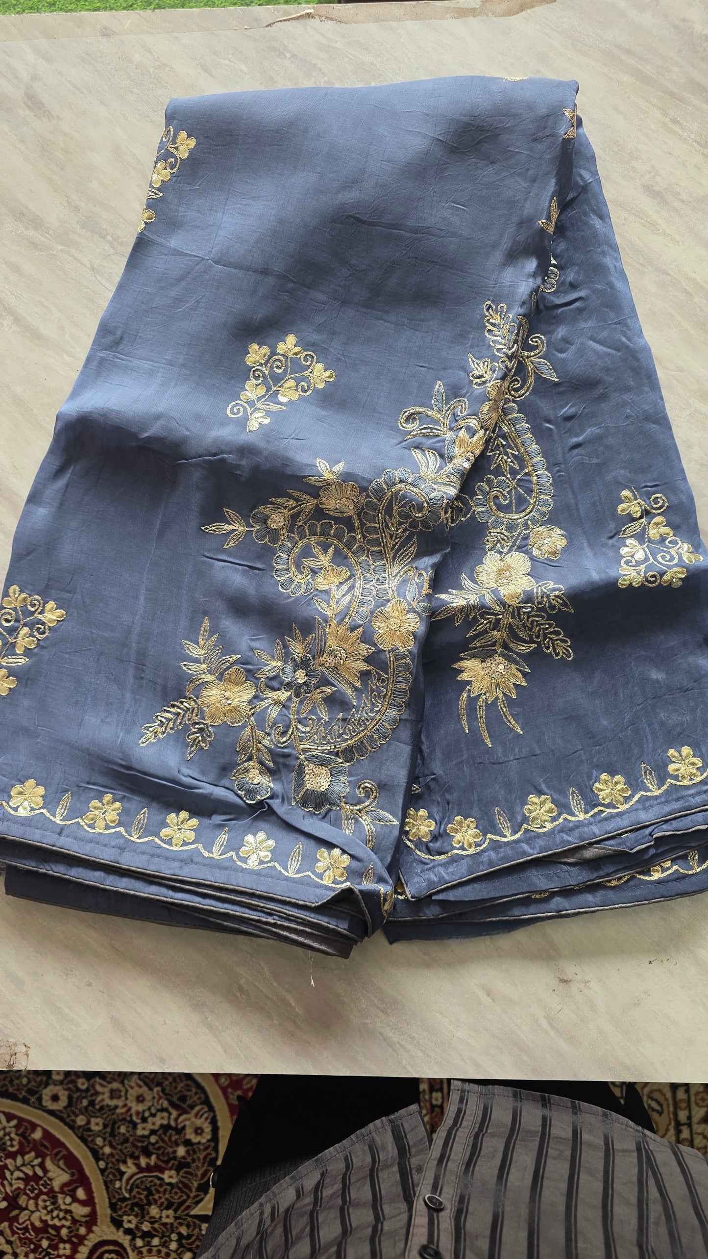 H.O Silk Gotta Saree || A138 || 3450 ||