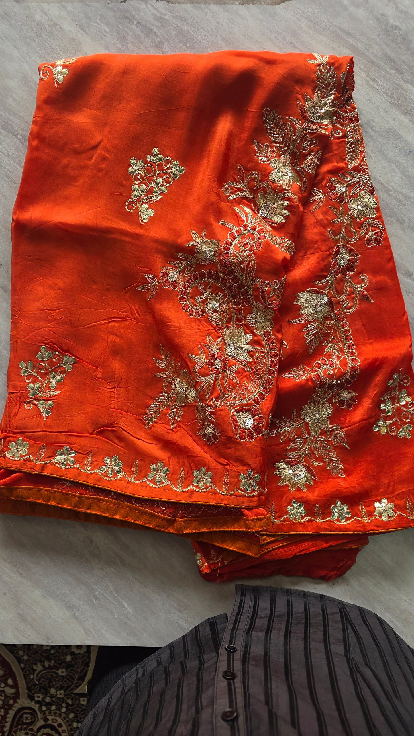 H.O Silk Gotta Saree || A138 || 3450 ||