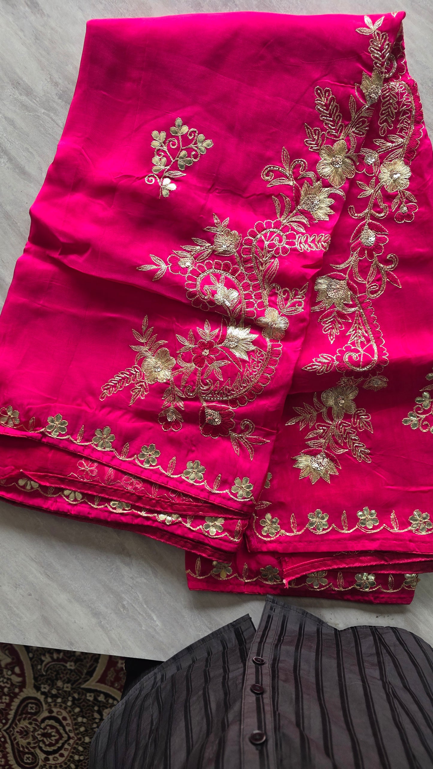 H.O Silk Gotta Saree || A138 || 3450 ||