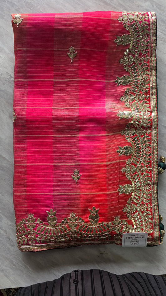 Gotta Patti Saree || A141 || 1820 ||