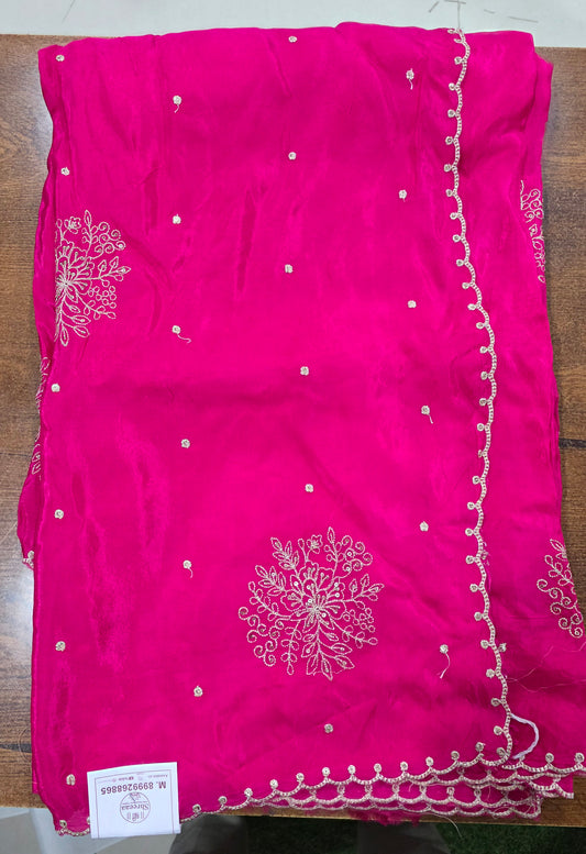 H.O Silk Saree || A143 || 2400 ||