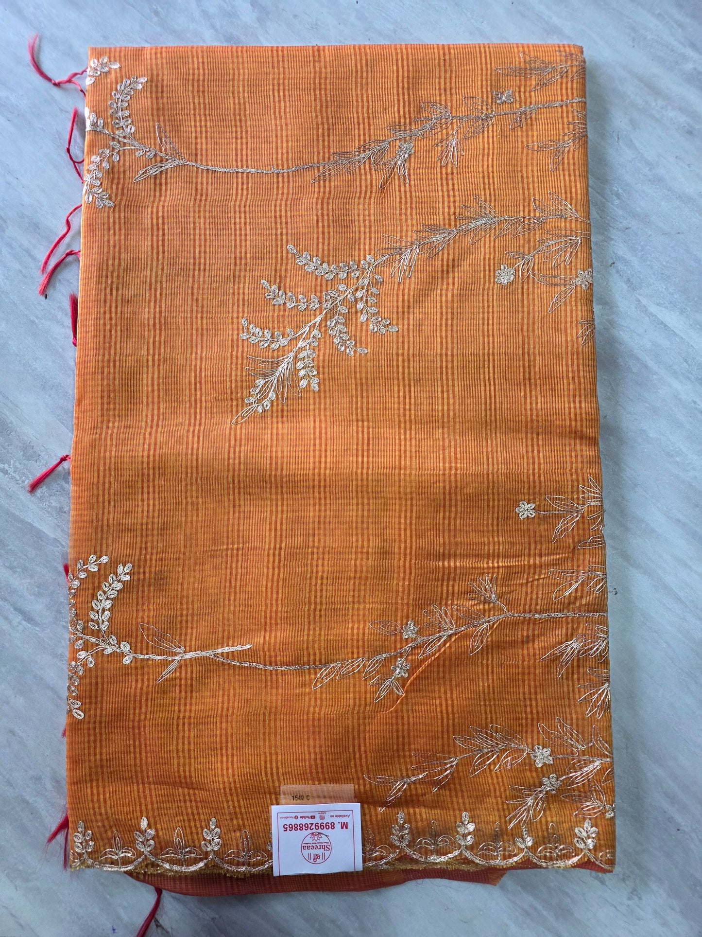 Kot Silk Saree With Pita Zari || A299 || 2820 ||