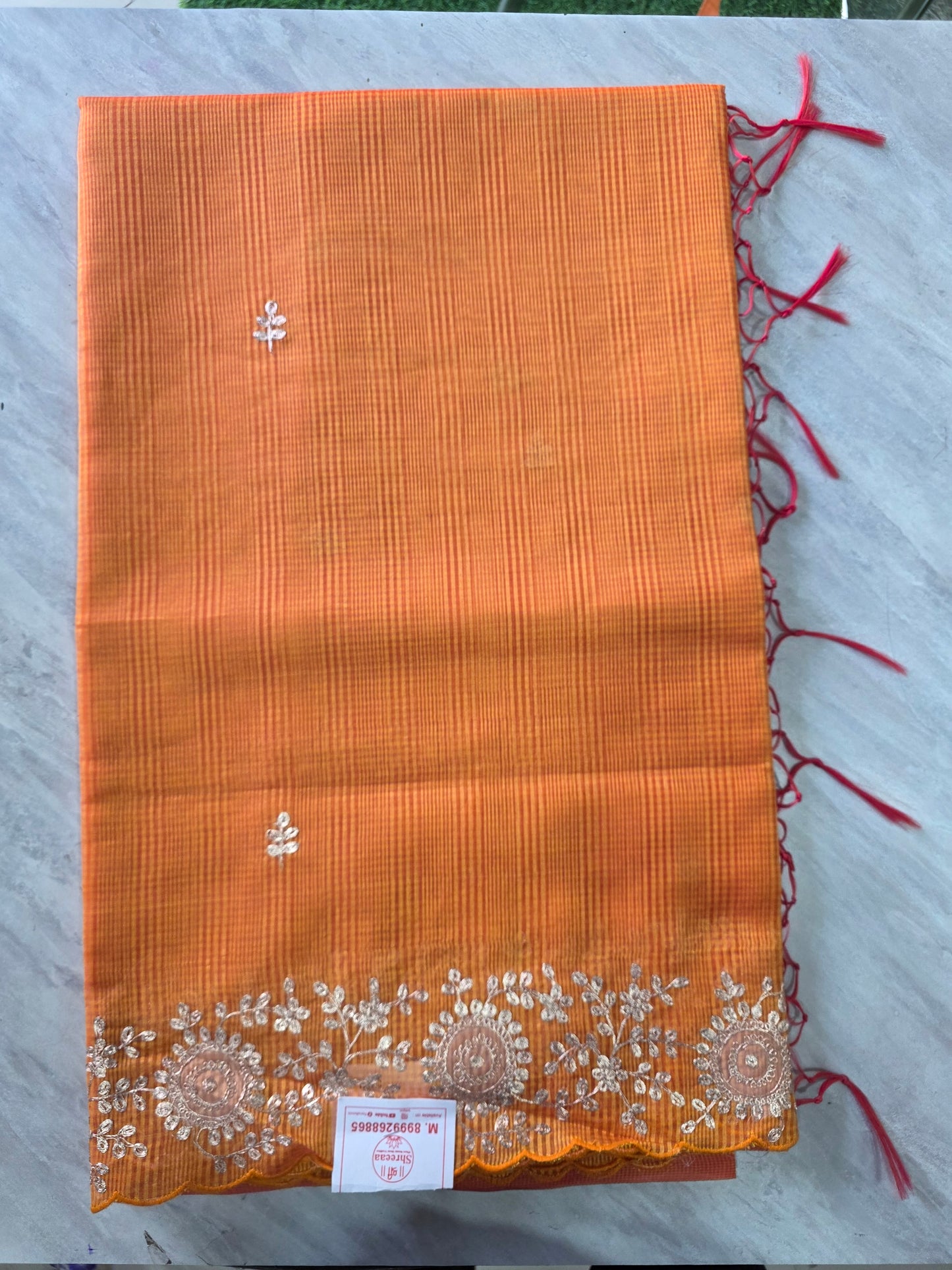 Kota Silk Saree With Pita Zari  || A300 || 2600 ||
