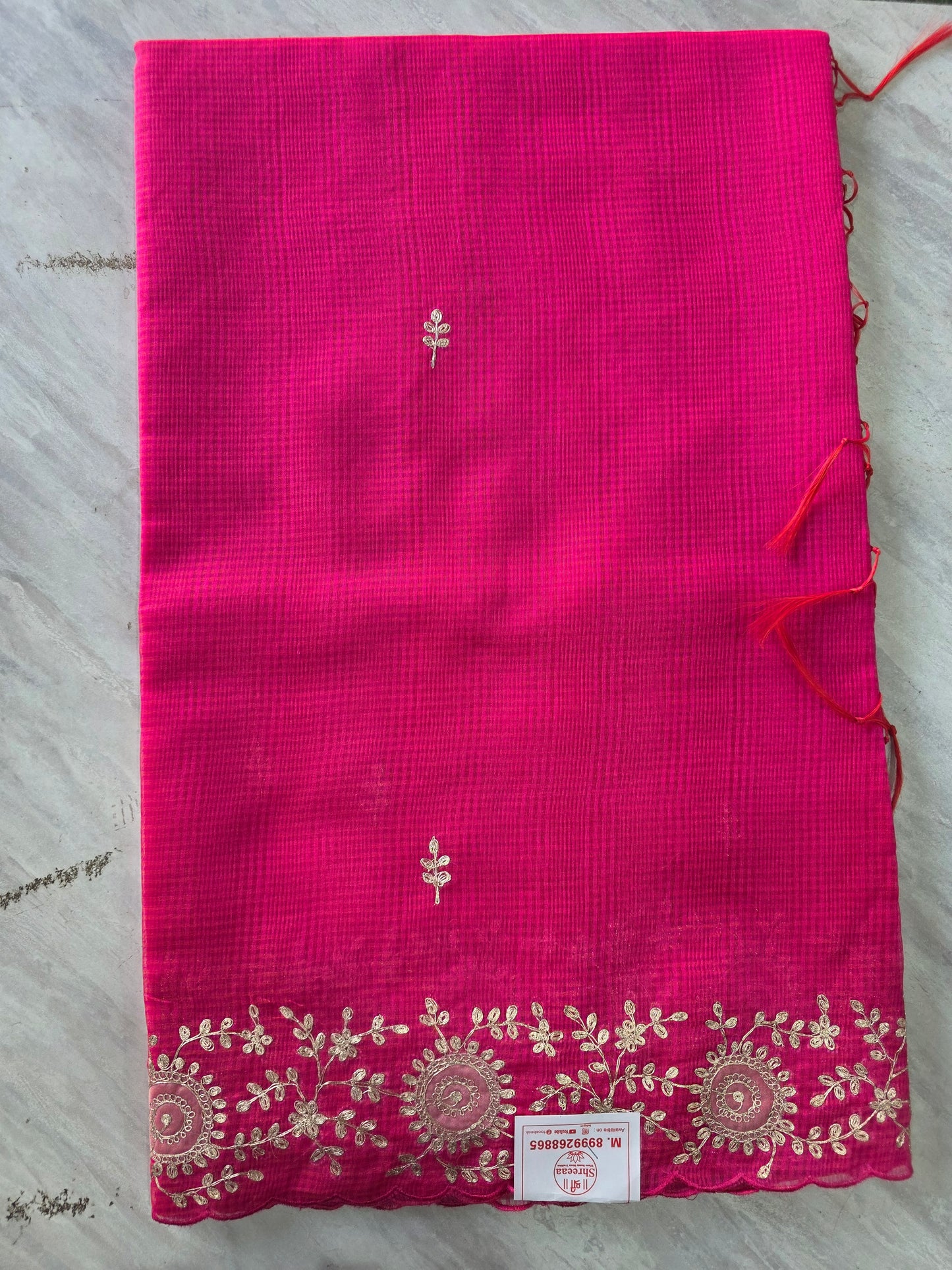 Kota Silk Saree With Pita Zari  || A300 || 2600 ||
