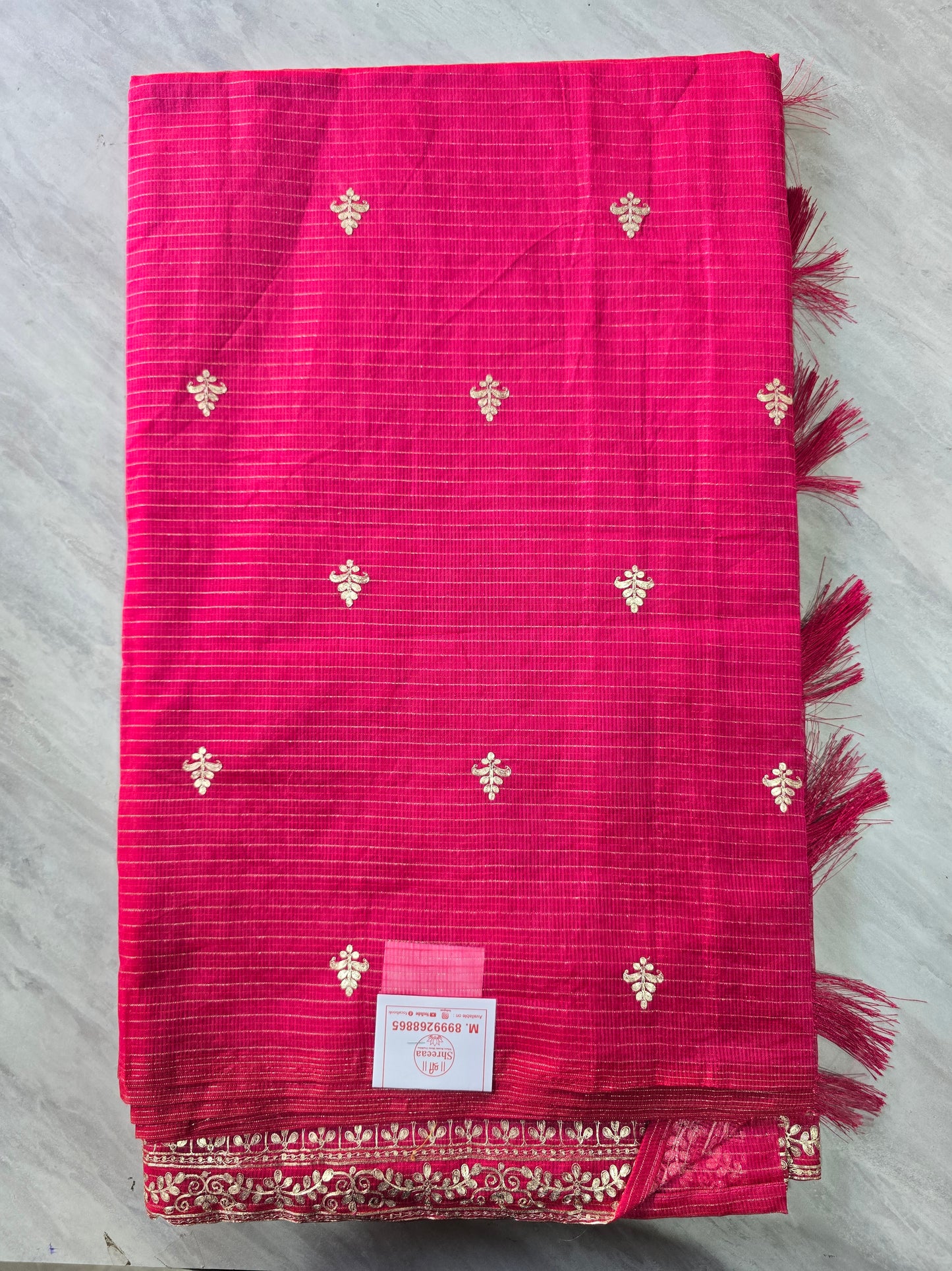 Kota Silk Saree With Peta Zari || A303 || 2200 ||