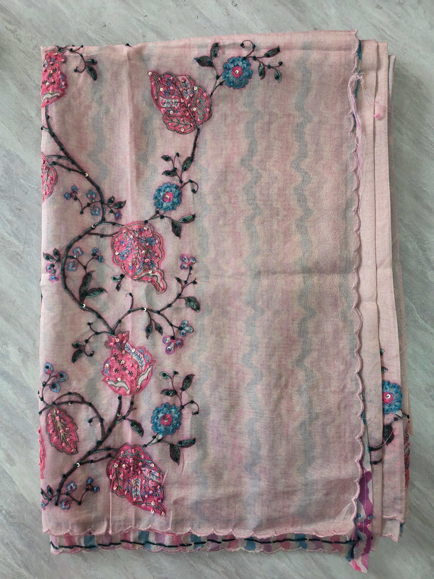 Pure Shiffon Saree || A370 ||