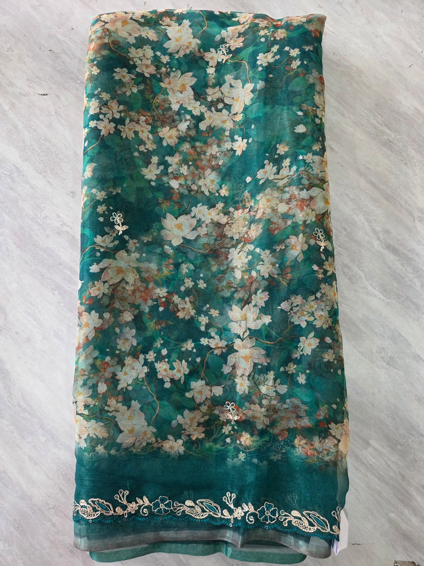 Pure Shiffon Saree || A370 ||