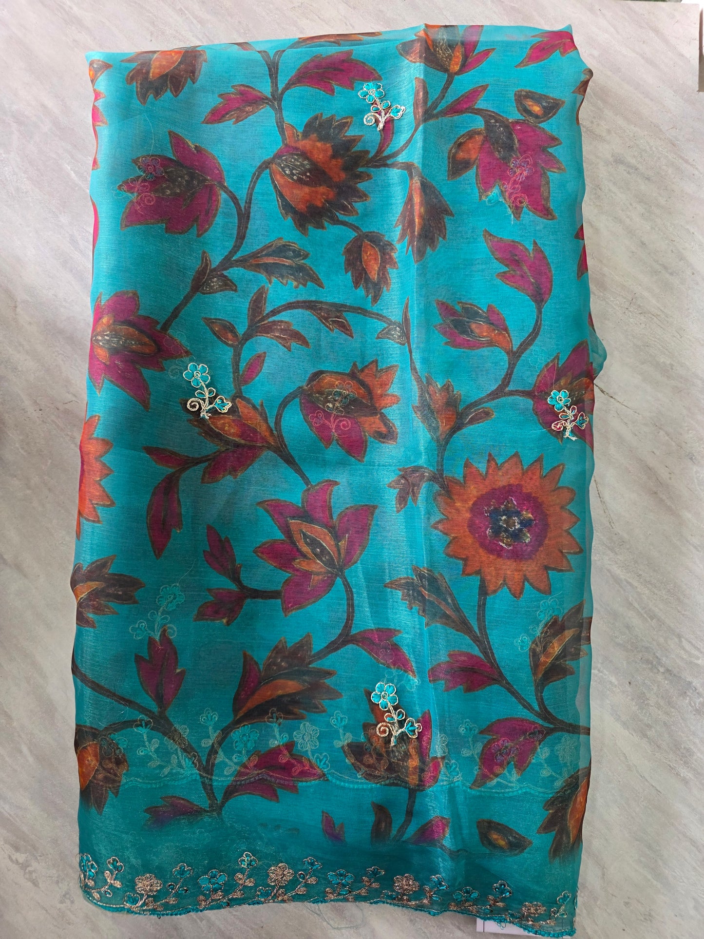 Pure Shiffon Saree || A370 ||