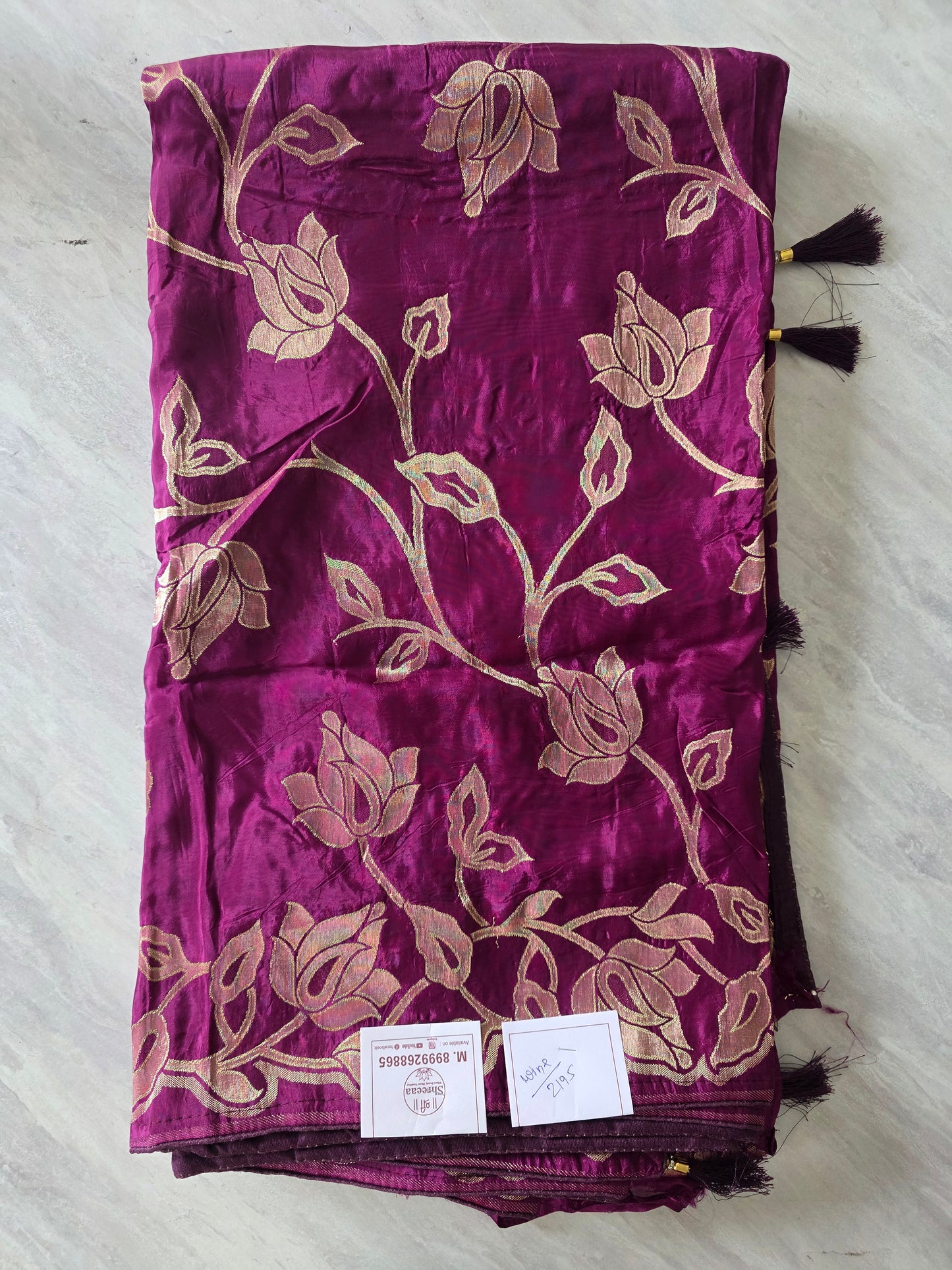 Fancy Designer Saree || A372 || 2195 ||