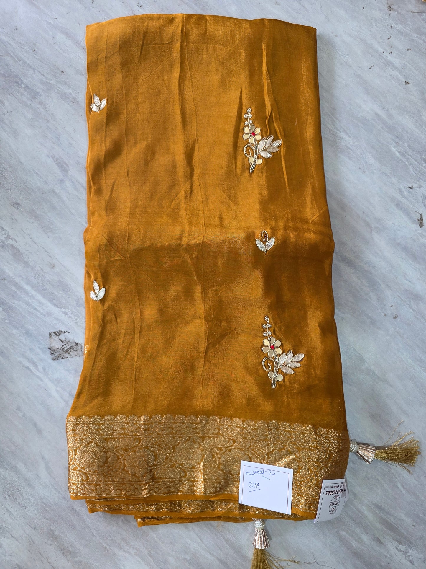 Fancy Designer Saree || A374 || 2199 ||