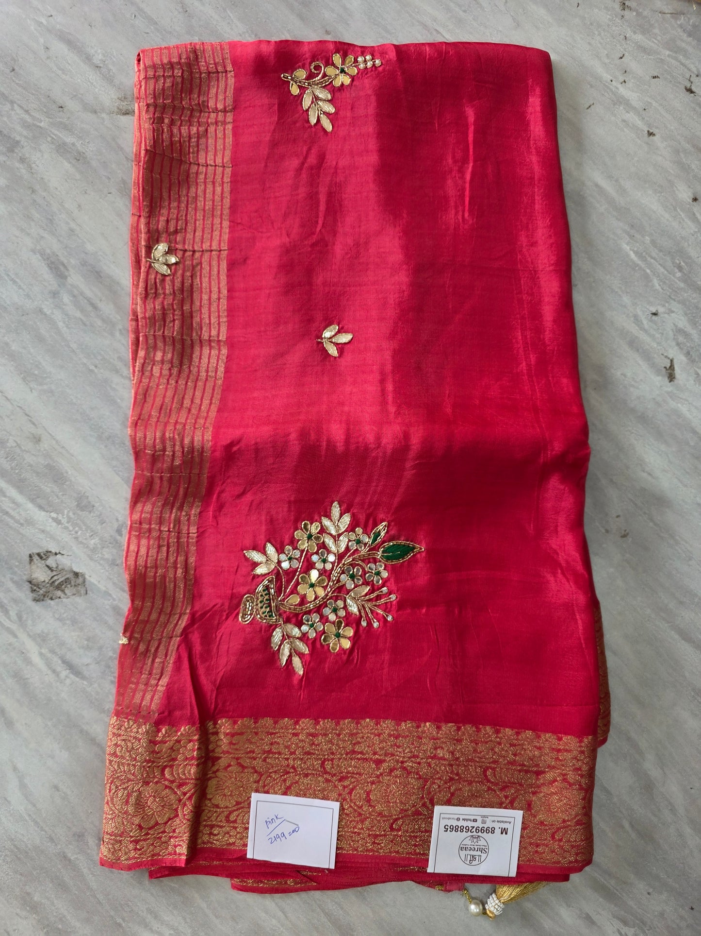 Fancy Designer Saree || A374 || 2199 ||