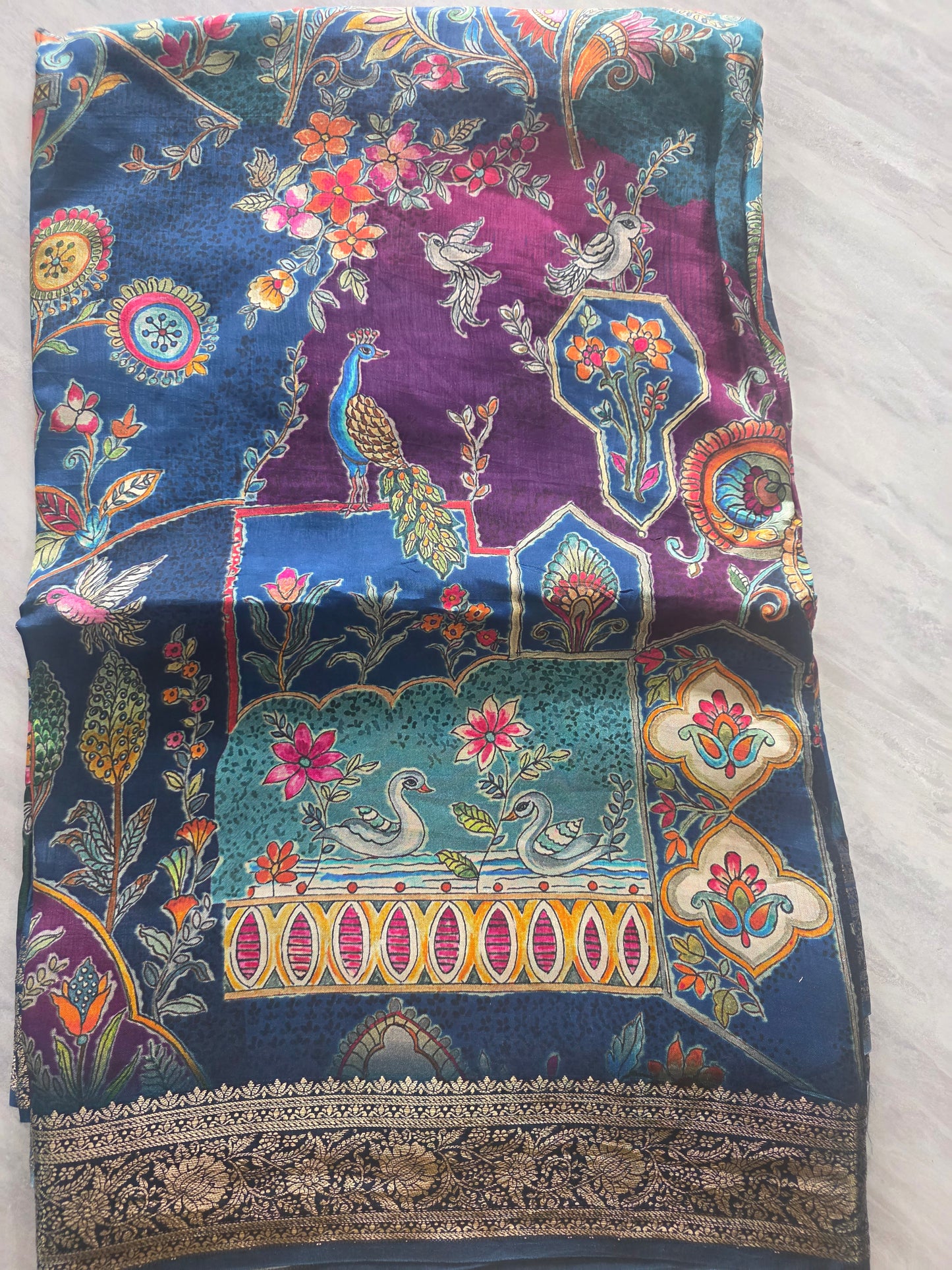 Muslin Silk Saree || A339 || 2500 ||