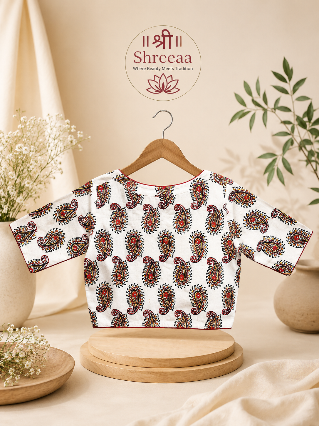 Designer Cotton Blouse || B20 ||