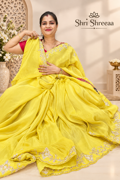 Pure Handwork saree||A12||6400||