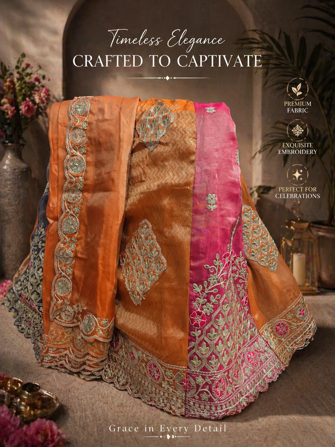 Designer Lehenga || SSL02 ||