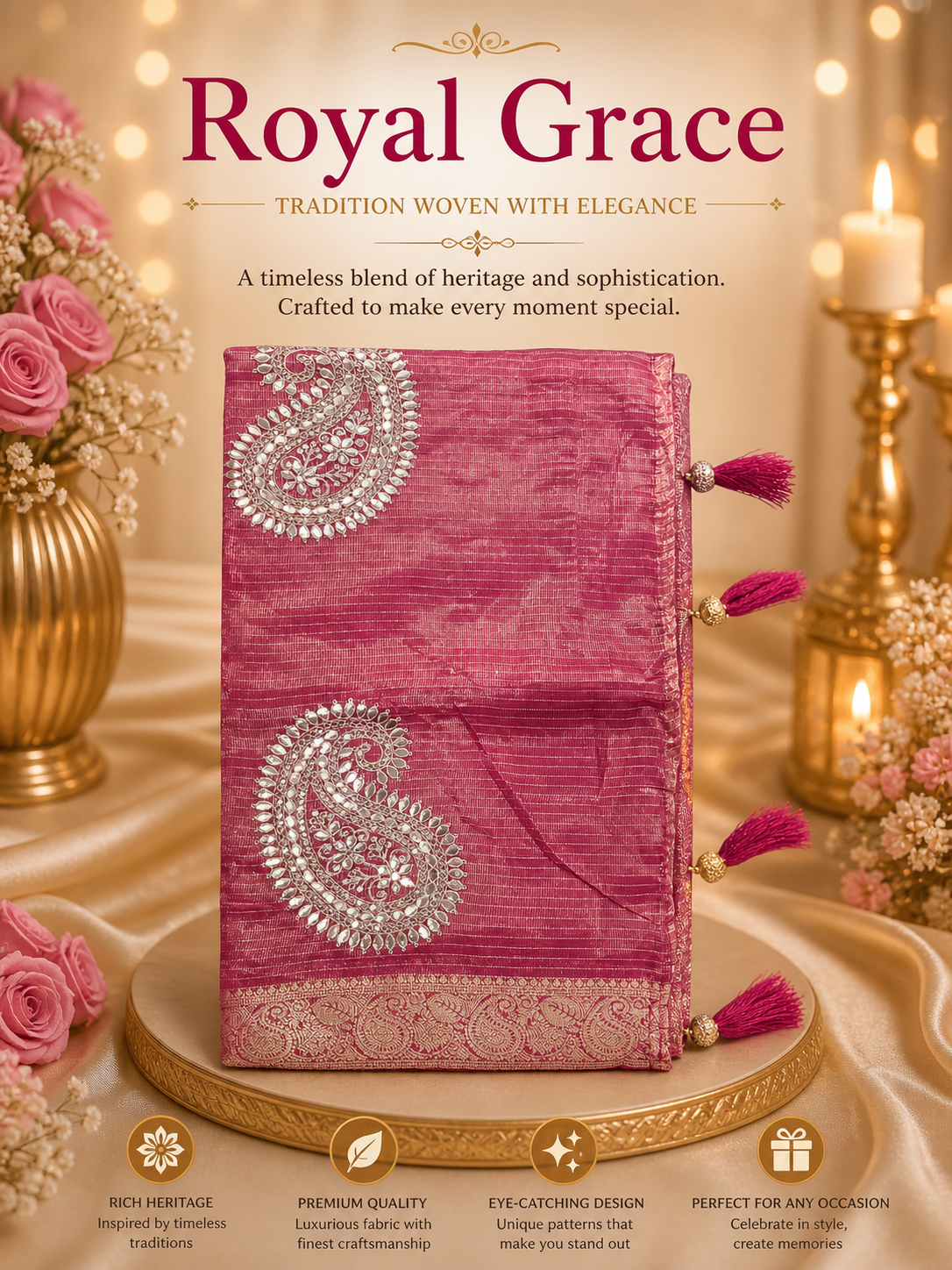 Traditional Kota Doriya Saree || SS3 ||