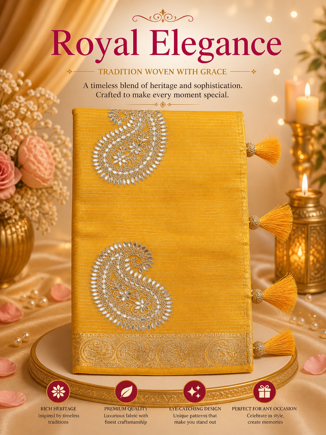 Traditional Kota Doriya Saree || SS3 ||