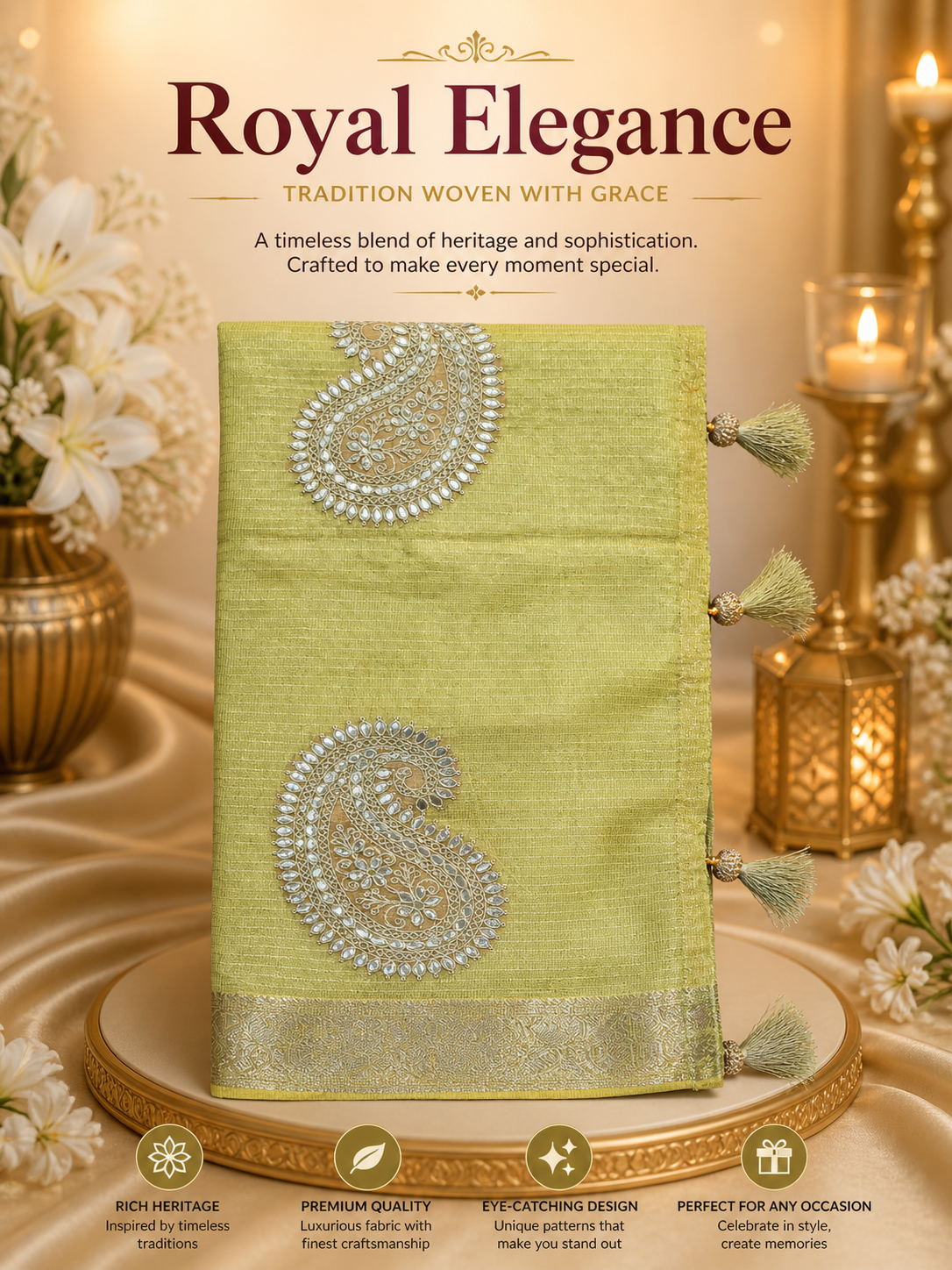 Traditional Kota Doriya Saree || SS3 ||
