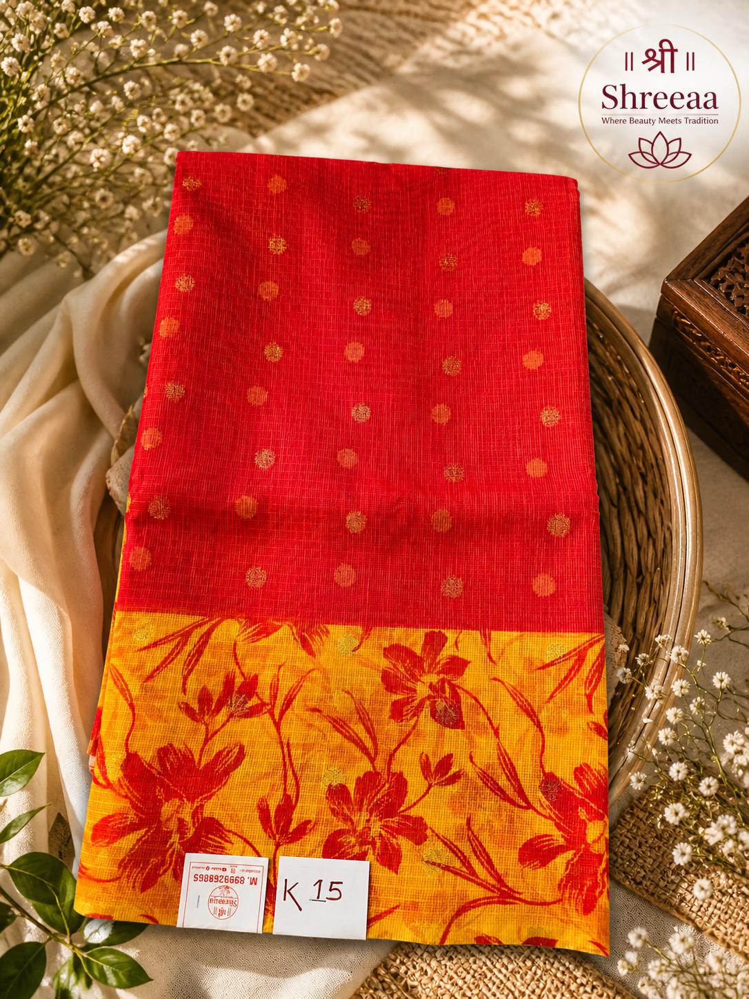 Soft Semi Kota Silk Texture Saree || K15 ||