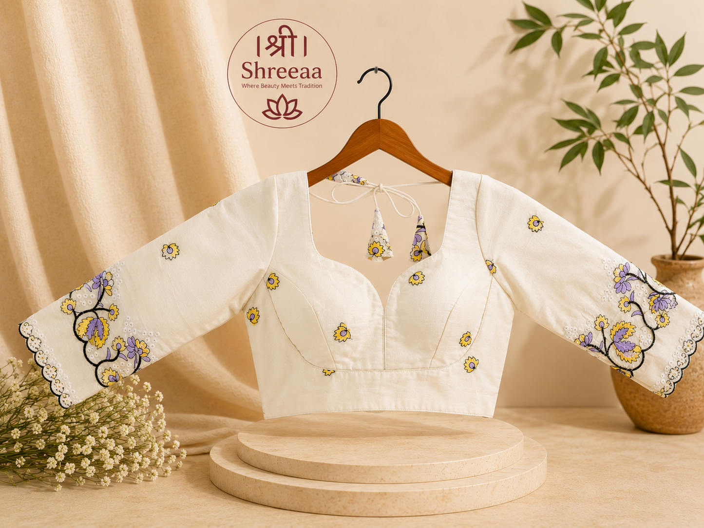 Khadi Cotton Blouse || B22 ||