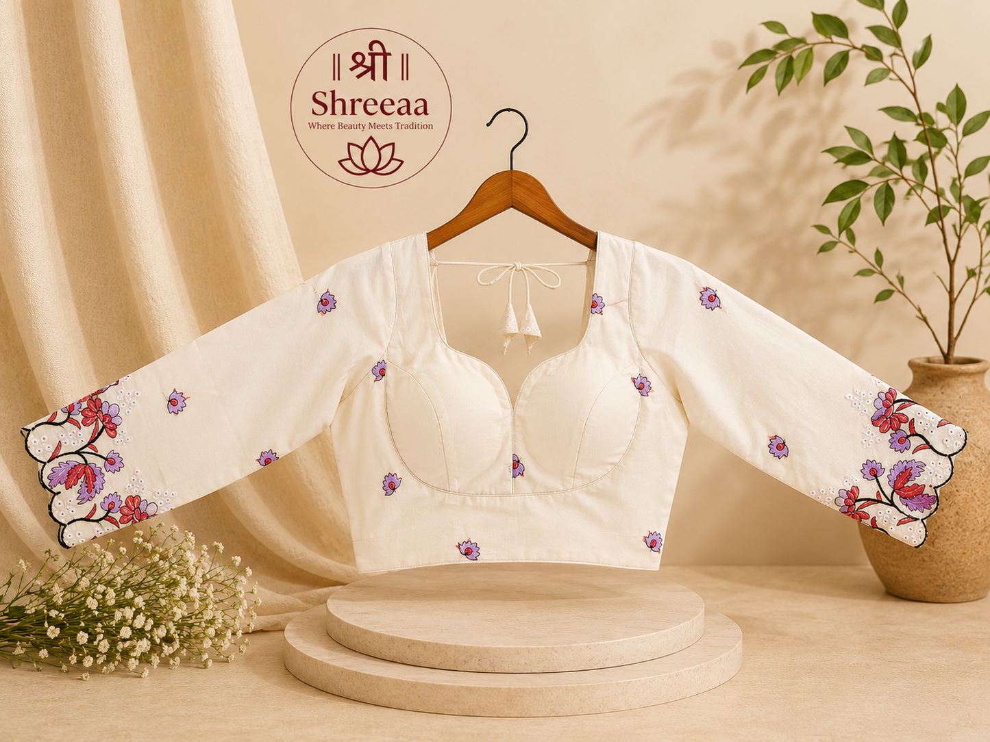 Khadi Cotton Blouse || B22 ||