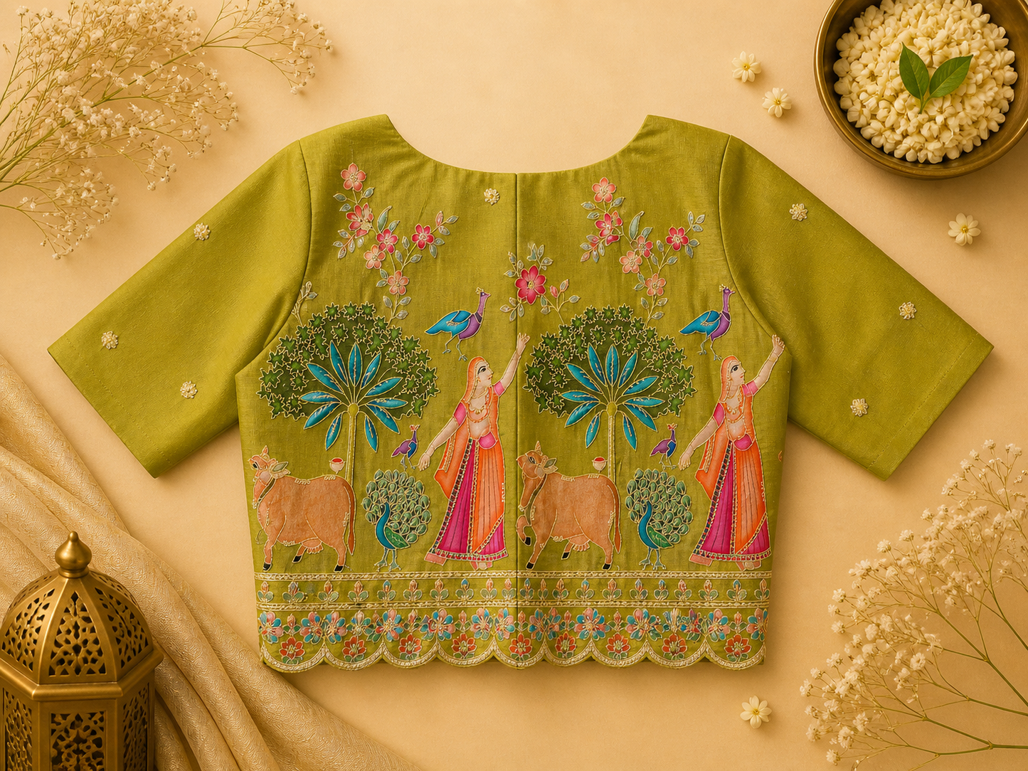 Designer Silk Blouse || B16 ||