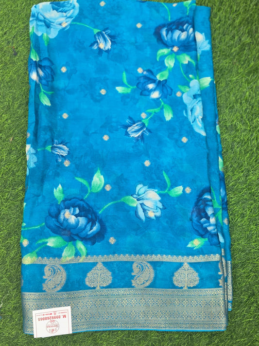Synthetic Saree || SS508 ||